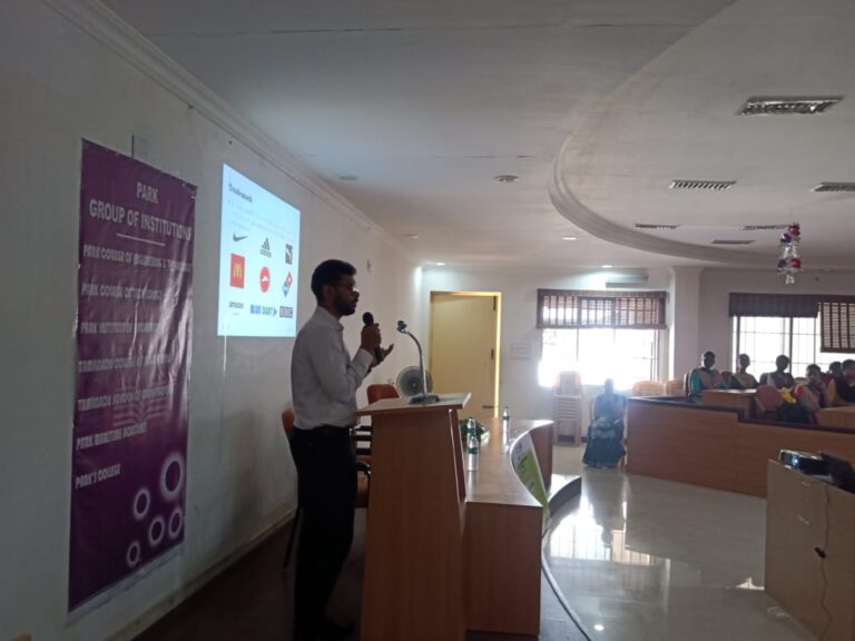 speech presented by Mr. Madhanraj for the IPR Awareness Programme at PCET