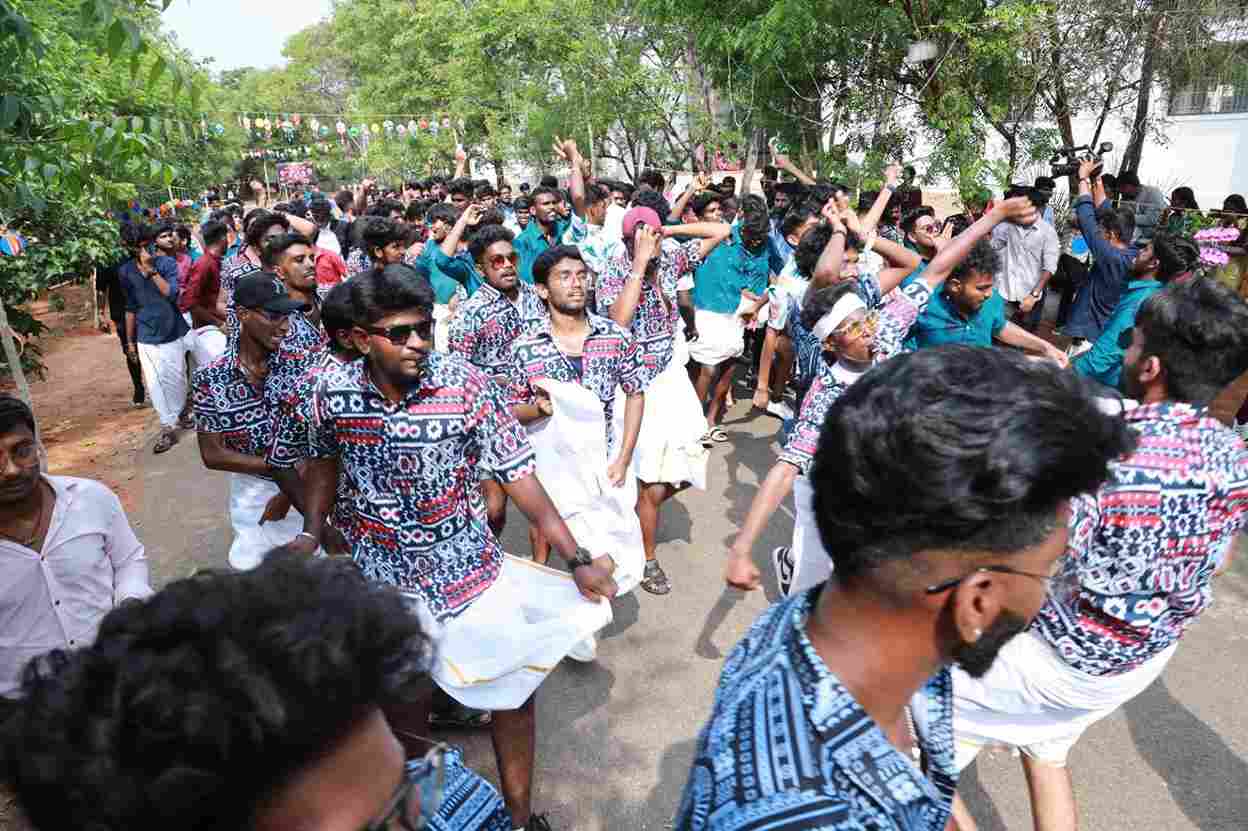 Boys Dance at Zero G Intercollegiate Cultural Fest in PCET, Best Engineering College in Coimbatore