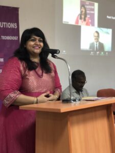 MRS. Anusha Ravi Presented Speech for Innovative skills of Students in PCET MRS. Anusha Ravi Presented Speech for Innovative skills of Students in PCET